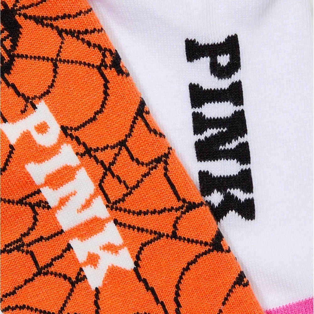 Pink Halloween 2-Pack Crew Socks